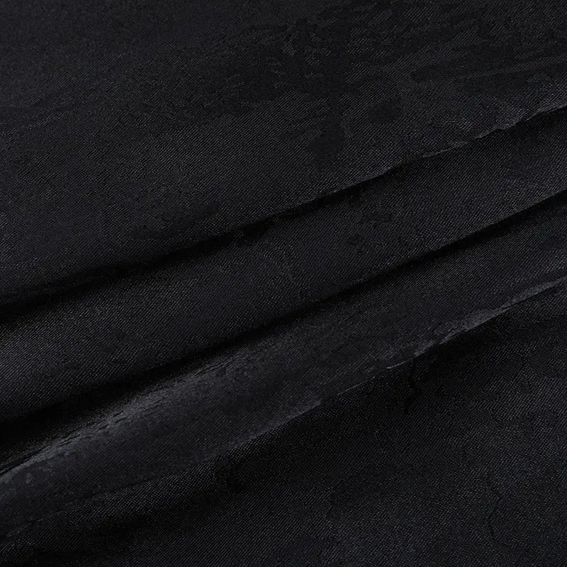 AltGoth Vintage Gothic Black Shirts Women Palace Style Streetwear Y2k E-girl Harajuku V-neck Ruffle Long Sleeve Bluose Cosplay Coven Couture Collective
